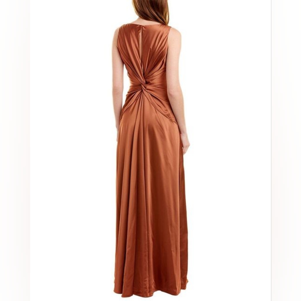 HALSTON MIA SATIN GOWN